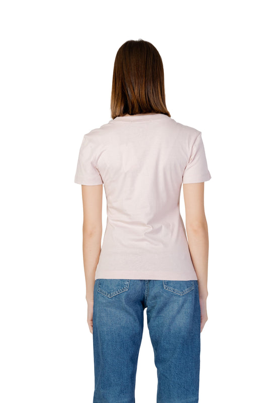 Marchio: Calvin Klein Jeans - Genere: Donna - Tipologia: T-shirt - Stagione: PriColore: rosa, Taglia: M