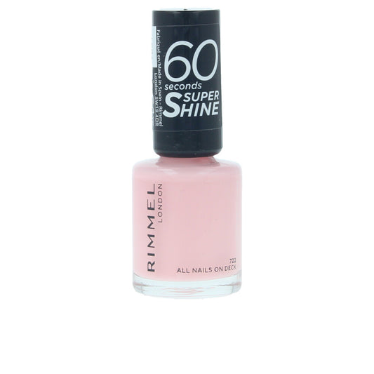 60 SECONDS SUPER SHINE esmalte de uas #722-all nails on deck 8 ml