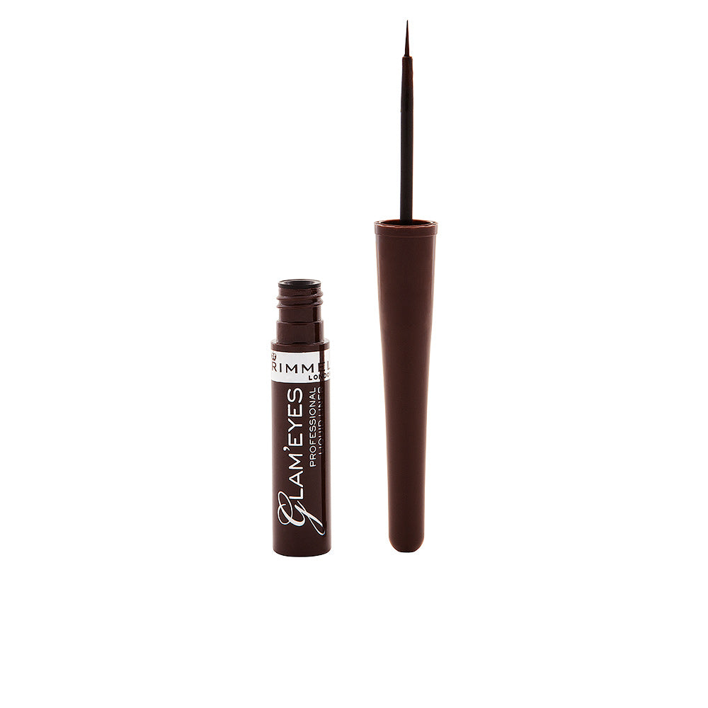 GLAM'EYES PROFESSIONAL liquid eye liner #002 -brown