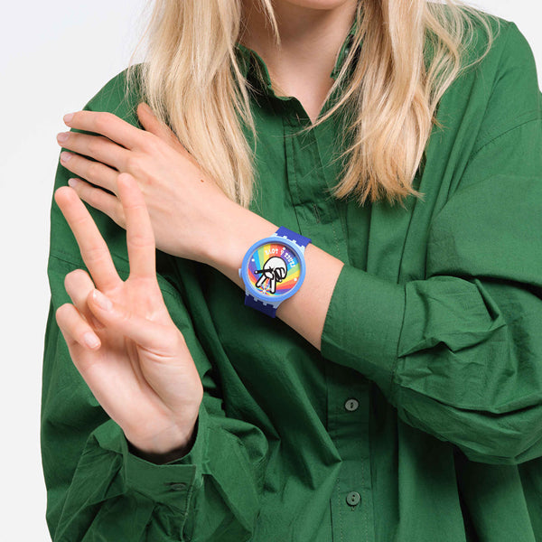 SWATCH Mod. PEACE HAND LOVE