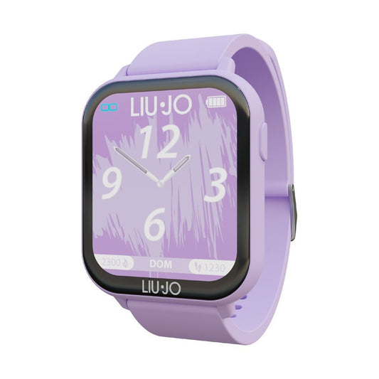 LIU JO SWLJ067 Donna 38x44mm Plastica Silicone Viola Viola SmartWatch