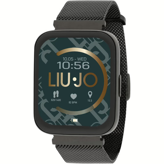 LIU JO SWLJ082 Donna 36mm Acciaio Acciaio Nero Nero SmartWatch IP67