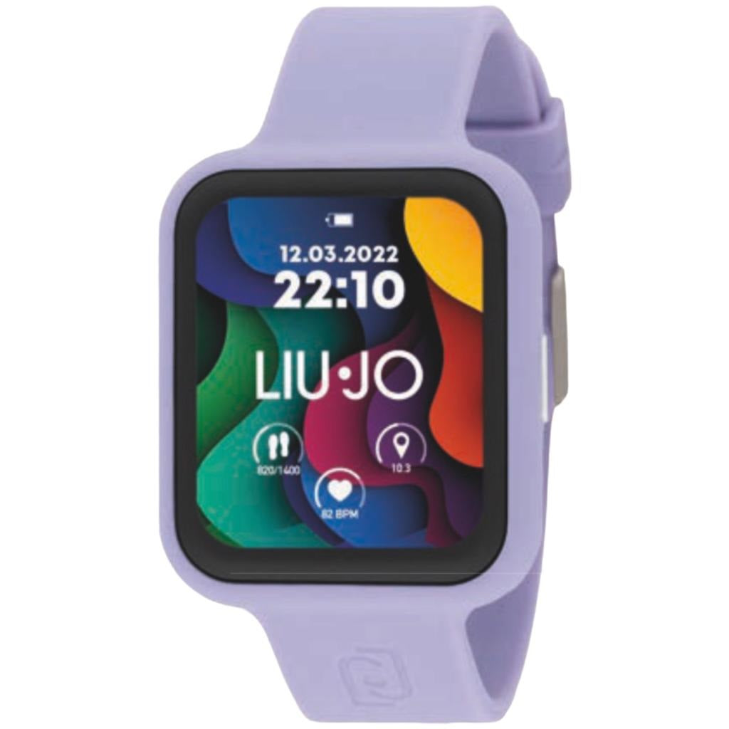 LIU JO SWLJ134 Unisex 37,5x44mm Silicone Silicone Viola Viola SmartWatch IP67