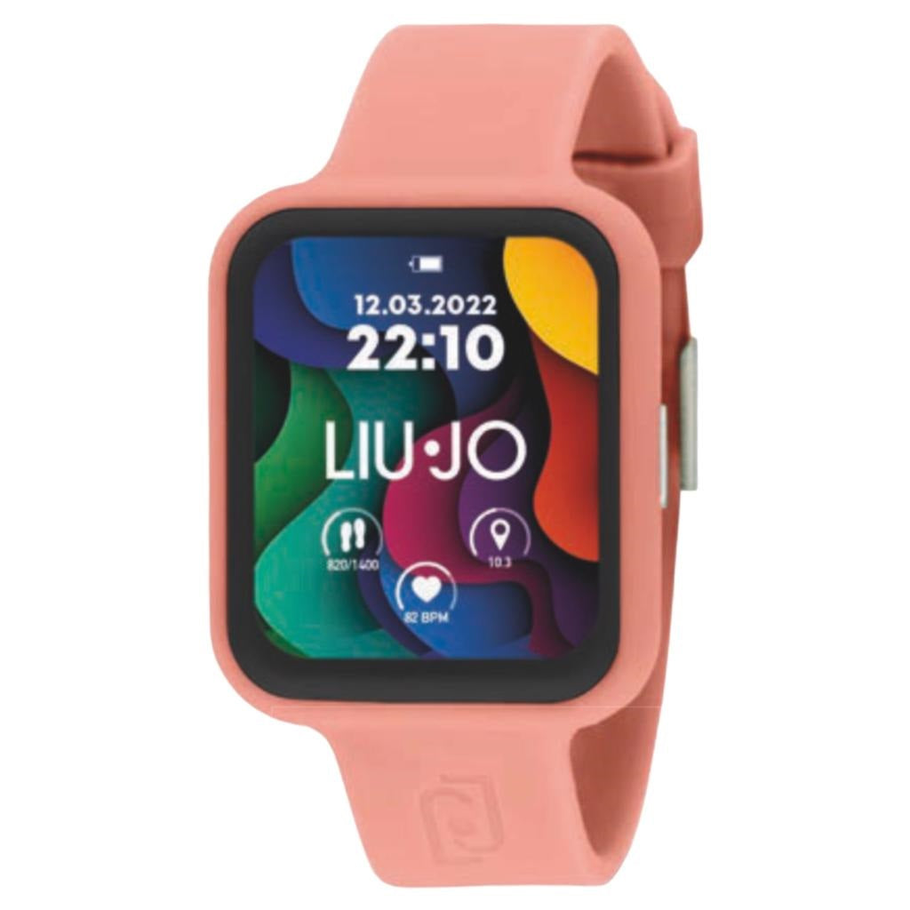 LIU JO SWLJ135 Unisex 37,5x44mm Silicone Silicone Pesca Pesca SmartWatch IP67