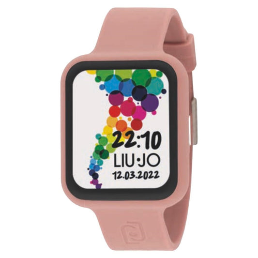 LIU JO SWLJ137 Unisex 37,5x44mm Silicone Silicone Nude Nude SmartWatch IP67