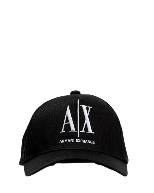 Marchio: Armani Exchange - Genere: Uomo - Tipologia: Cappelli - Stagione: PrimavColore: nero, Taglia: UNICA