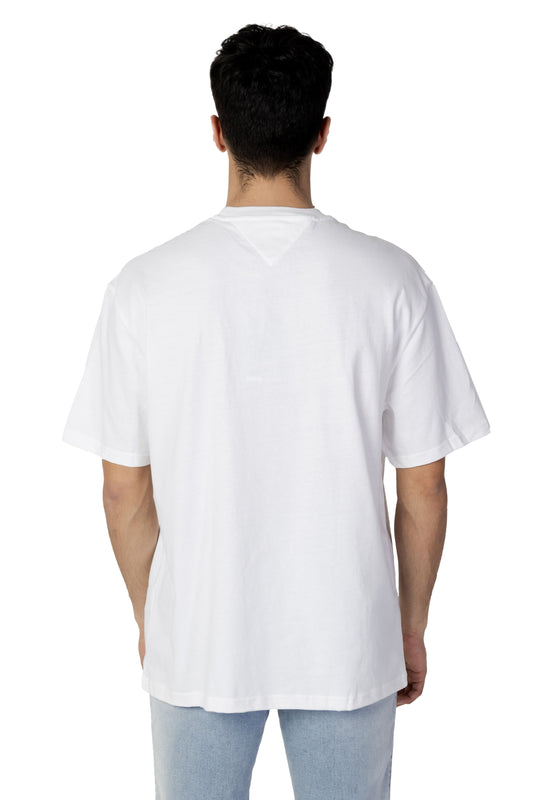 Marchio: Tommy Hilfiger Jeans - Genere: Uomo - Tipologia: T-shirt - Stagione: PrColore: bianco, Taglia: L