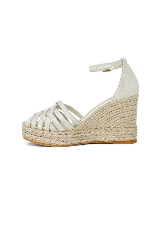 Marchio: Espadrilles - Genere: Donna - Tipologia: Sandali - Stagione: Primavera/Colore: bianco, Taglia: 37