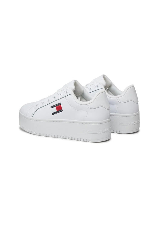 Marchio: Tommy Hilfiger Jeans - Genere: Donna - Tipologia: Sneakers - Stagione: Colore: bianco, Taglia: 39