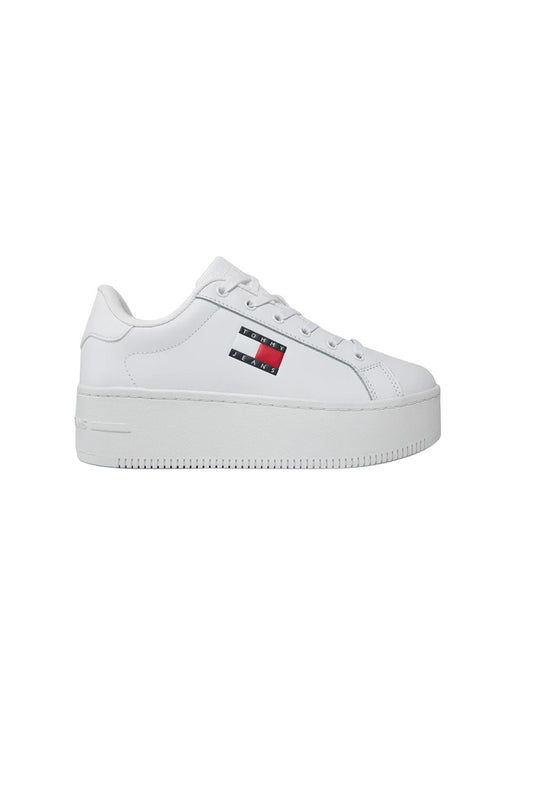 Marchio: Tommy Hilfiger Jeans - Genere: Donna - Tipologia: Sneakers - Stagione: Colore: bianco, Taglia: 40