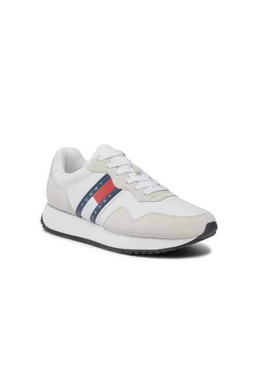 Marchio: Tommy Hilfiger Jeans - Genere: Uomo - Tipologia: Sneakers - Stagione: PColore: bianco, Taglia: 42