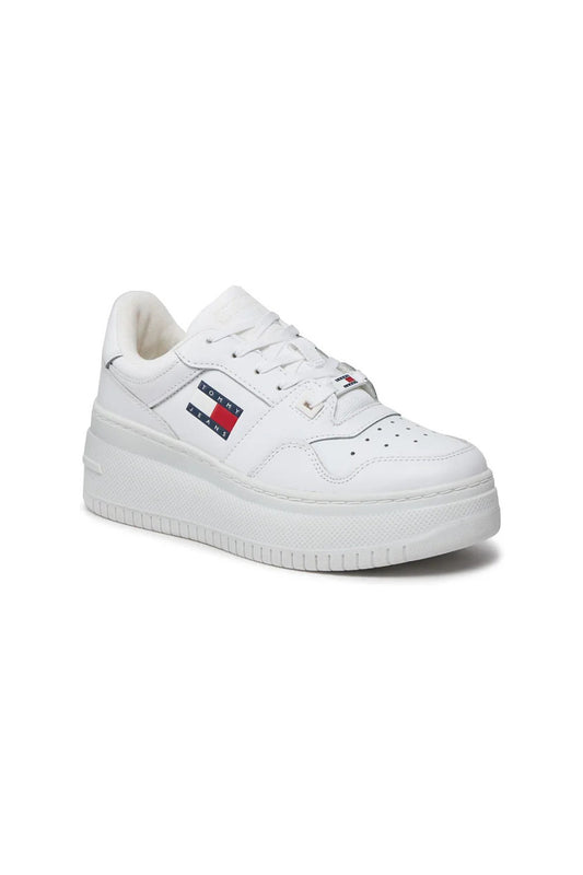 Marchio: Tommy Hilfiger Jeans - Genere: Donna - Tipologia: Sneakers - Stagione: Colore: bianco, Taglia: 41