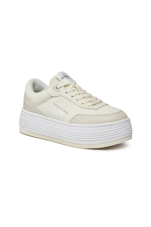 Marchio: Calvin Klein Jeans - Genere: Donna - Tipologia: Sneakers - Stagione: PrColore: beige, Taglia: 38