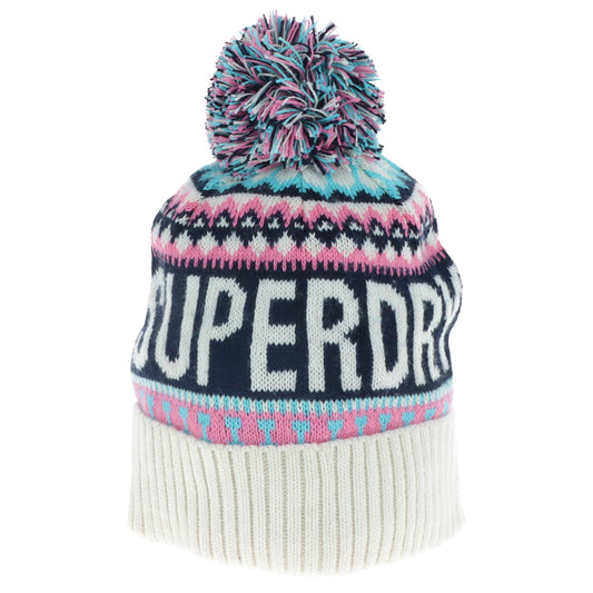 Marchio: Superdry - Genere: Donna - Tipologia: Cappelli - Stagione: Autunno/InveColore: bianco, Taglia: UNICA