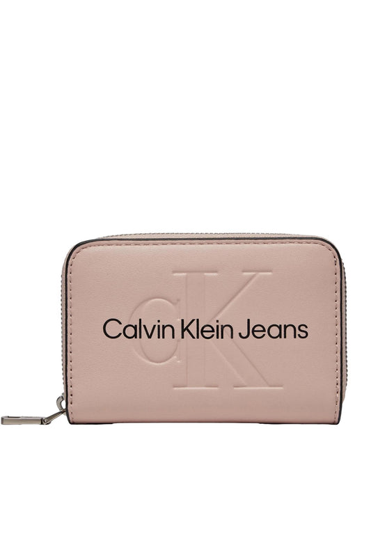 Marchio: Calvin Klein Jeans - Genere: Donna - Tipologia: Portafogli - Stagione: Colore: rosa, Taglia: UNICA