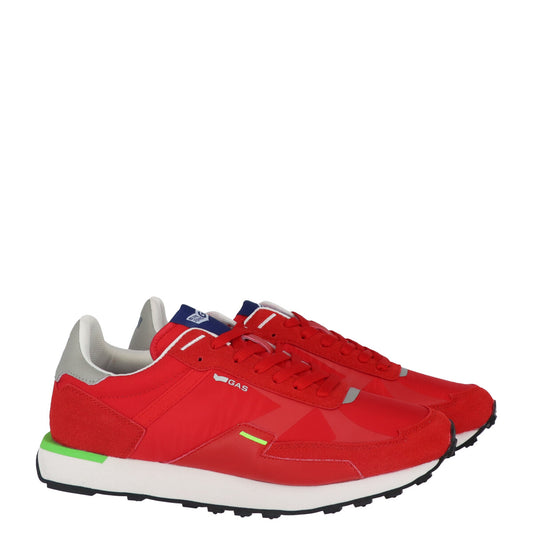 Marchio: Gas - Genere: Uomo - Tipologia: Sneakers - Stagione: Primavera/Estate -Colore: rosso, Taglia: 42