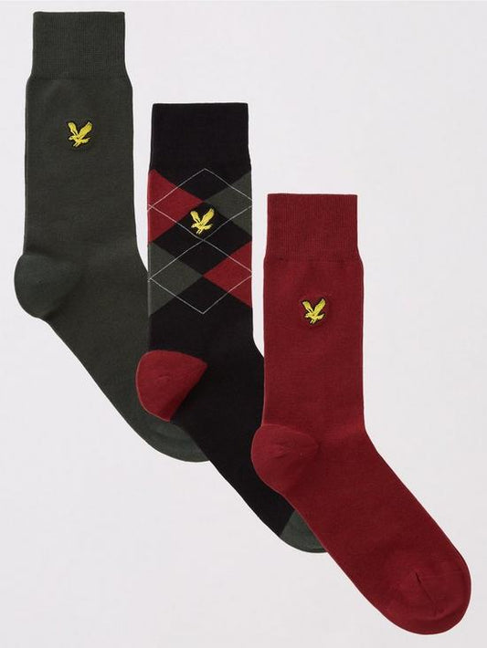 Marchio: Lyle & Scott - Genere: Uomo - Tipologia: Intimo - Stagione: Autunno/InvColore: bordeaux, Taglia: 40-46