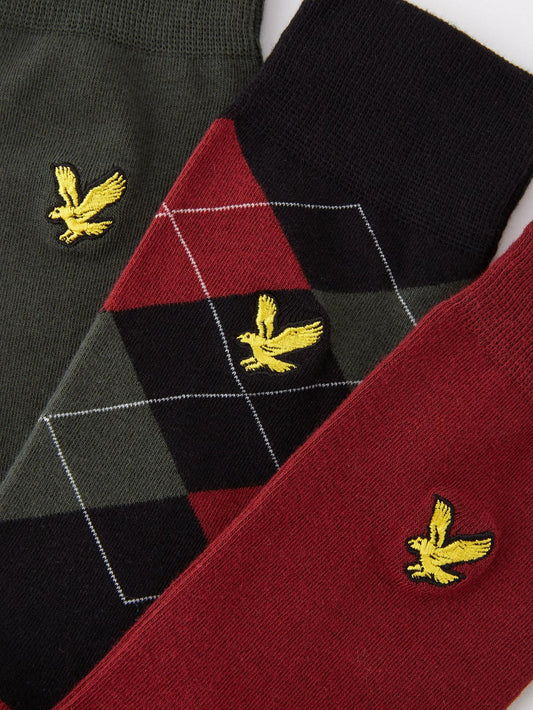 Marchio: Lyle & Scott - Genere: Uomo - Tipologia: Intimo - Stagione: Autunno/InvColore: bordeaux, Taglia: 40-46