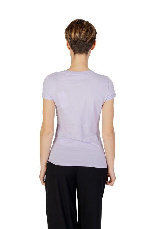 Marchio: Armani Exchange - Genere: Donna - Tipologia: T-shirt - Stagione: PrimavColore: viola, Taglia: L