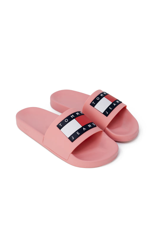 Marchio: Tommy Hilfiger Jeans - Genere: Donna - Tipologia: Ciabatte - Stagione: Colore: rosa, Taglia: 40