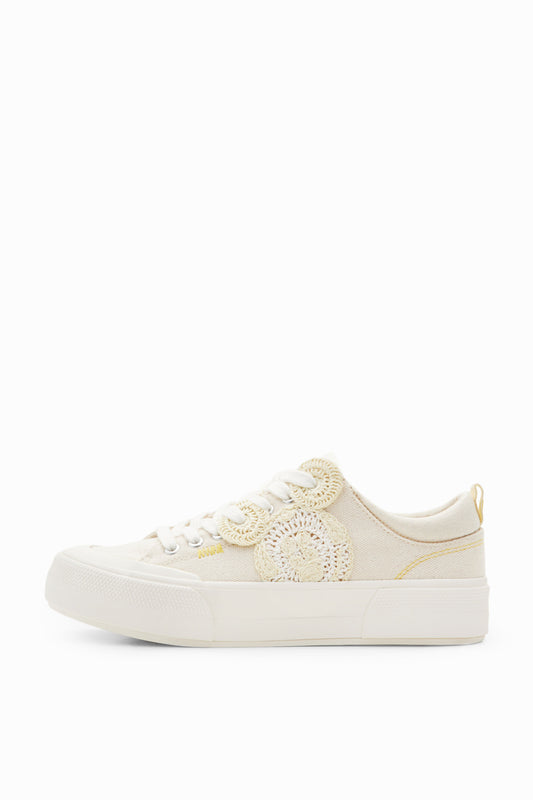 Marchio: Desigual - Genere: Donna - Tipologia: Sneakers - Stagione: Primavera/EsColore: bianco, Taglia: 40