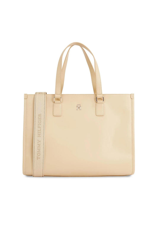 Marchio: Tommy Hilfiger - Genere: Donna - Tipologia: Borse - Stagione: PrimaveraColore: beige, Taglia: UNICA