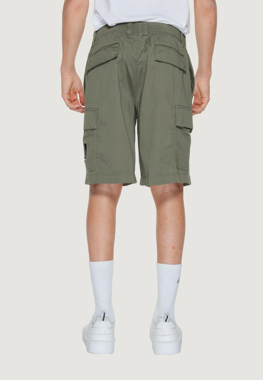 Marchio: Calvin Klein Jeans - Genere: Uomo - Tipologia: Bermuda - Stagione: PrimColore: verde, Taglia: S