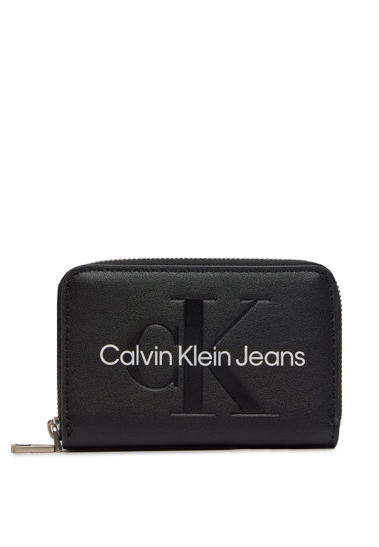 Marchio: Calvin Klein Jeans - Genere: Donna - Tipologia: Portafogli - Stagione: Colore: nero, Taglia: UNICA