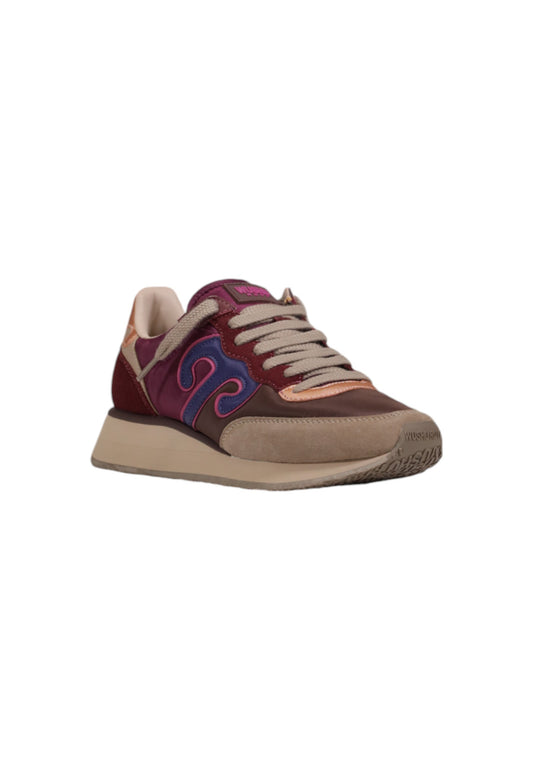 Marchio: Wushu - Genere: Donna - Tipologia: Sneakers - Stagione: Autunno/InvernoColore: bordeaux, Taglia: 41