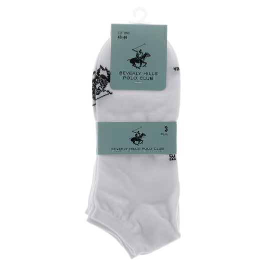 Marchio: Beverly Hills Polo Club - Genere: Uomo - Tipologia: Intimo - Stagione: Colore: bianco, Taglia: 35-38